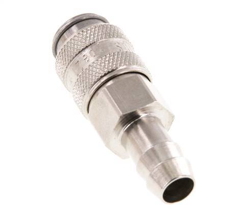 Gehard staal DN 5 Luchtkoppeling Snelkoppeling 9 mm Slangpilaar