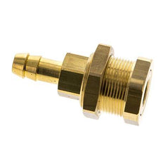 Messing DN 5 Luchtkoppeling Snelkoppeling 8 mm Slangpilaar Schotkoppeling Pull-Off Double Shut-Off
