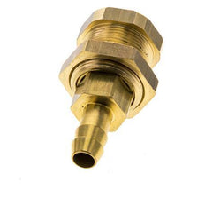 Messing DN 5 Luchtkoppeling Snelkoppeling 8 mm Slangpilaar Schotkoppeling Pull-Off Double Shut-Off