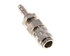 Vernikkeld Messing DN 5 Luchtkoppeling Snelkoppeling 6 mm Slangpilaar Schotkoppeling Double Shut-Off