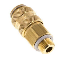 Messing DN 5 Luchtkoppeling Snelkoppeling G 1/8 inch Buitendraad