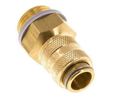 Messing DN 5 Luchtkoppeling Snelkoppeling G 3/8 inch Buitendraad