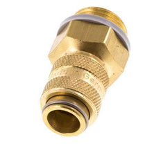 Messing DN 5 Luchtkoppeling Snelkoppeling G 3/8 inch Buitendraad
