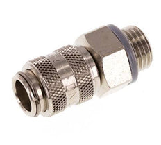 Vernikkeld Messing DN 5 Luchtkoppeling Snelkoppeling G 1/4 inch Buitendraad