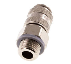 Vernikkeld Messing DN 5 Luchtkoppeling Snelkoppeling G 1/4 inch Buitendraad