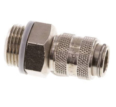 Vernikkeld Messing DN 5 Luchtkoppeling Snelkoppeling G 3/8 inch Buitendraad