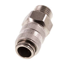 RVS DN 5 Luchtkoppeling Snelkoppeling G 1/4 inch Buitendraad