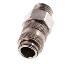 RVS 316L DN 5 Luchtkoppeling Snelkoppeling G 1/4 inch Buitendraad