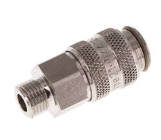 RVS 316L DN 5 Luchtkoppeling Snelkoppeling G 1/8 inch Buitendraad