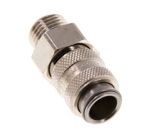 Gehard staal DN 5 Luchtkoppeling Snelkoppeling G 1/4 inch Buitendraad