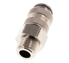Gehard staal DN 5 Luchtkoppeling Snelkoppeling G 1/4 inch Buitendraad
