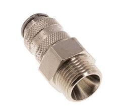 Gehard staal DN 5 Luchtkoppeling Snelkoppeling G 3/8 inch Buitendraad