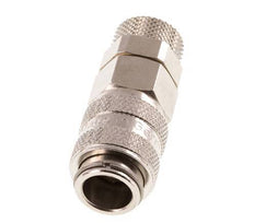 Vernikkeld Messing DN 5 Luchtkoppeling Snelkoppeling 6x8 mm Push-On