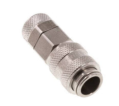 RVS DN 5 Luchtkoppeling Snelkoppeling 6x8 mm Push-On
