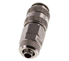 RVS 316L DN 5 Luchtkoppeling Snelkoppeling 6x8 mm Push-On