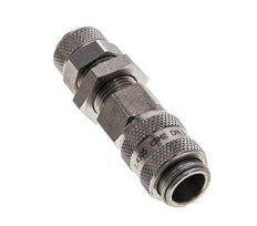 RVS DN 5 Luchtkoppeling Snelkoppeling 6x8 mm Push-On Schotkoppeling
