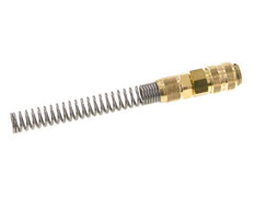 Messing DN 5 Luchtkoppeling Snelkoppeling 6x8 mm Push-On Buigbescherming