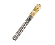 Messing DN 5 Luchtkoppeling Snelkoppeling 6x8 mm Push-On Buigbescherming