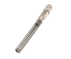 Vernikkeld Messing DN 5 Luchtkoppeling Snelkoppeling 6x8 mm Push-On Buigbescherming