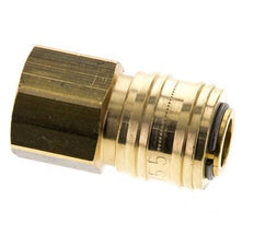 Messing DN 5.5 (Orion) Luchtkoppeling Snelkoppeling G 1/2 inch Binnendraad