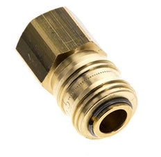 Messing DN 5.5 (Orion) Luchtkoppeling Snelkoppeling G 1/2 inch Binnendraad