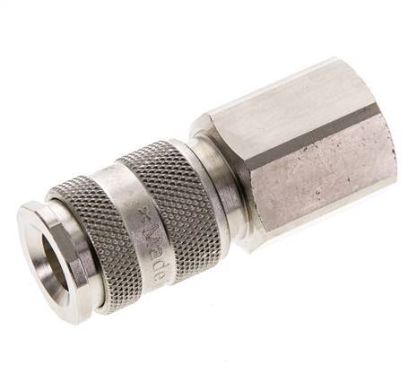 Vernikkeld Messing DN 5.5 (Orion) Luchtkoppeling Snelkoppeling G 1/2 inch Binnendraad