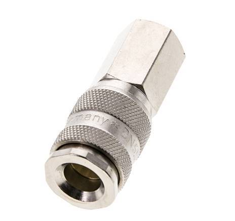 Vernikkeld Messing DN 5.5 (Orion) Luchtkoppeling Snelkoppeling G 1/4 inch Binnendraad