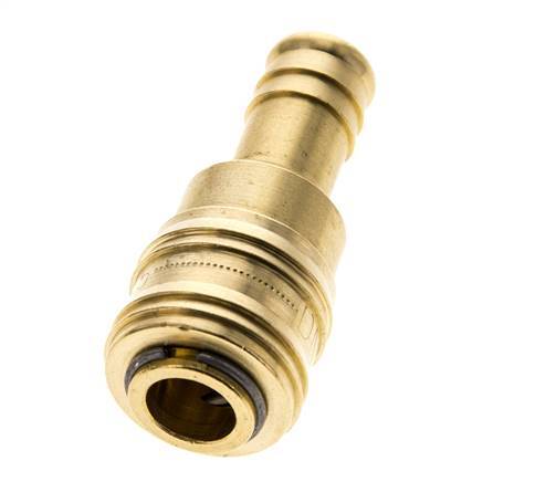 Messing DN 5.5 (Orion) Luchtkoppeling Snelkoppeling 13 mm Slangpilaar
