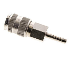 Vernikkeld Messing DN 5.5 (Orion) Luchtkoppeling Snelkoppeling 6 mm Slangpilaar