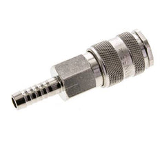 Nickel-plated Brass DN 5.5 (Orion) Air Coupling Socket 8 mm Hose Pillar