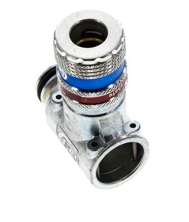 Staal/Messing DN 7.6 (7.2 Euro) Safety Luchtkoppeling Snelkoppeling CEJN Uitbreidingsset