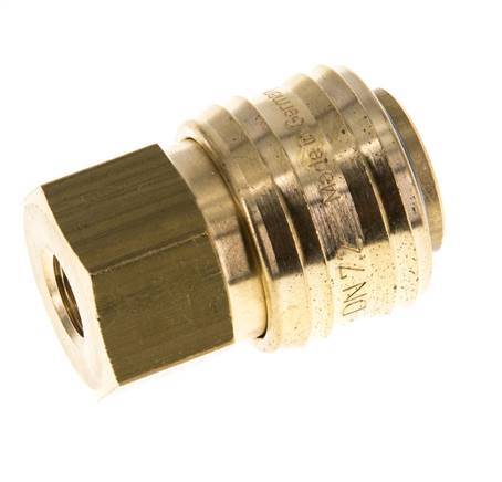 Messing DN 7.2 (Euro) Luchtkoppeling Snelkoppeling G 1/8 inch Binnendraad