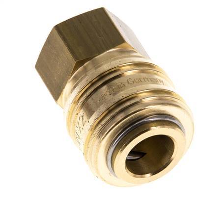 Messing DN 7.2 (Euro) Luchtkoppeling Snelkoppeling G 1/8 inch Binnendraad