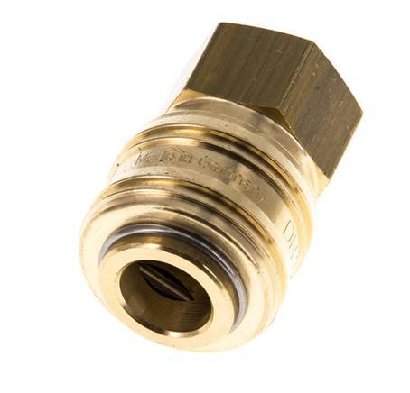 Messing DN 7.2 (Euro) Luchtkoppeling Snelkoppeling G 1/8 inch Binnendraad