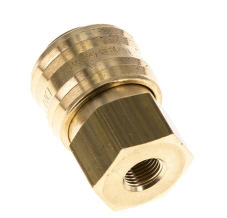Messing DN 7.2 (Euro) Luchtkoppeling Snelkoppeling G 1/8 inch Binnendraad