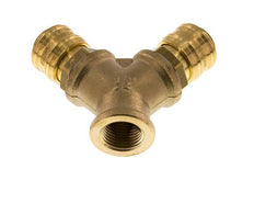 Messing DN 7.2 (Euro) Luchtkoppeling Snelkoppeling G 1/2 inch Binnendraad Wandmontage 2-weg