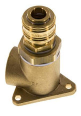 Messing DN 7.2 (Euro) Luchtkoppeling Snelkoppeling G 3/4 inch Binnendraad Wandmontage