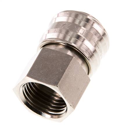 Vernikkeld Messing DN 7.2 (Euro) Luchtkoppeling Snelkoppeling G 1/4 inch Binnendraad