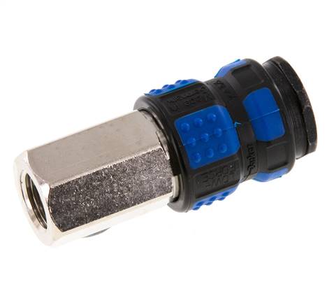 Vernikkeld Messing DN 7.8 Luchtkoppeling Snelkoppeling G 1/4 inch Binnendraad