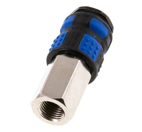 Vernikkeld Messing DN 7.8 Luchtkoppeling Snelkoppeling G 1/4 inch Binnendraad