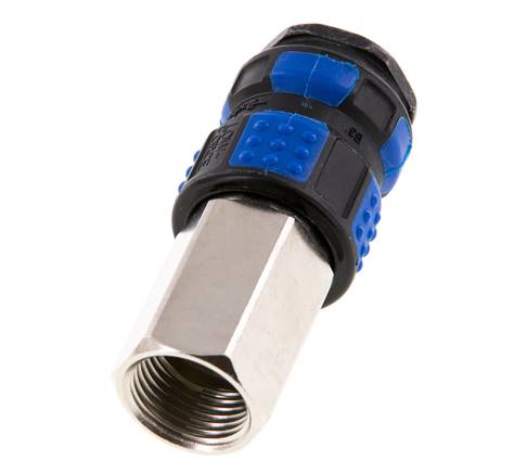 Vernikkeld Messing DN 7.8 Luchtkoppeling Snelkoppeling G 3/8 inch Binnendraad