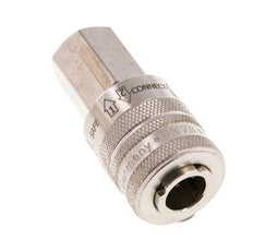 Vernikkeld Messing DN 7.8 Safety Luchtkoppeling Snelkoppeling G 1/4 inch Binnendraad