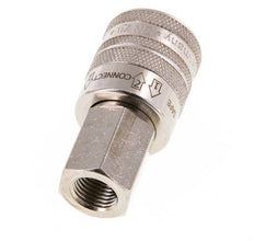 Vernikkeld Messing DN 7.8 Safety Luchtkoppeling Snelkoppeling G 1/4 inch Binnendraad