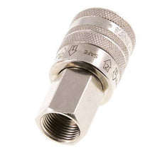 Vernikkeld Messing DN 7.8 Safety Luchtkoppeling Snelkoppeling G 3/8 inch Binnendraad