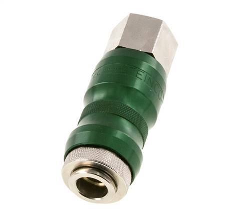 Vernikkeld Messing DN 7.8 Safety Luchtkoppeling Snelkoppeling met Schuifhuls G 1/2 inch Binnendraad