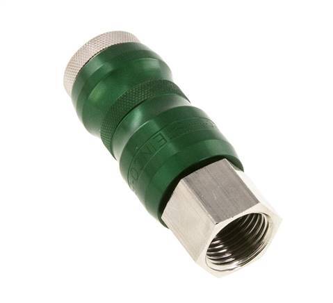 Vernikkeld Messing DN 7.8 Safety Luchtkoppeling Snelkoppeling met Schuifhuls G 1/2 inch Binnendraad