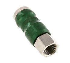 Vernikkeld Messing DN 7.8 Safety Luchtkoppeling Snelkoppeling met Schuifhuls G 1/2 inch Binnendraad