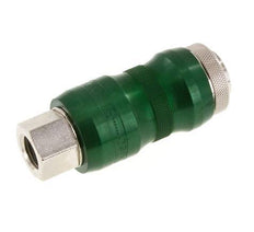 Vernikkeld Messing DN 7.8 Safety Luchtkoppeling Snelkoppeling met Schuifhuls G 1/4 inch Binnendraad