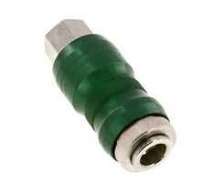 Vernikkeld Messing DN 7.8 Safety Luchtkoppeling Snelkoppeling met Schuifhuls G 1/4 inch Binnendraad