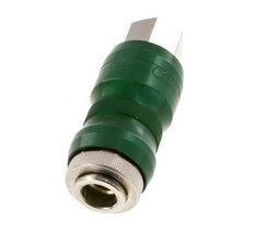 Vernikkeld Messing DN 7.8 Safety Luchtkoppeling Snelkoppeling met Schuifhuls G 1/4 inch Binnendraad